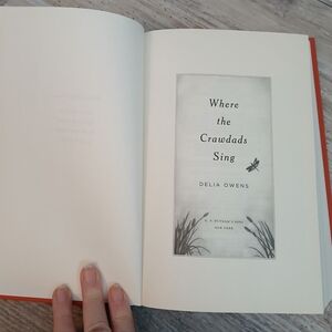 Where the Crawdads Sing Hardcover Book Delia Owens *NO Dust Jacket*